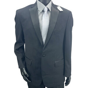 Jos A Bank Travelers Men’s 42R Black Tuxedo Dinner Jacket Tailored Fit $795 NWT